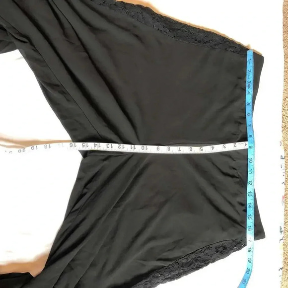 Ny Collection Wide Legs Laces on side of leg Casual Pull on Pants women size XL - Picture 3 of 4